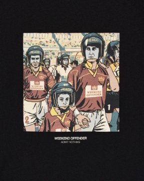 AS Roma Heren 1981-82 Retro Voetbal Retro Voetbal Lange Hals Jas