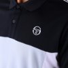 Sergio Tacchini - Caspio Poloshirt - Zwart/ Lichtblauw