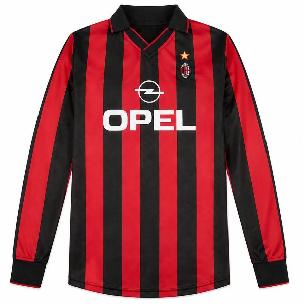 AC Milan Home Shirt 1995-1996 longsleeve