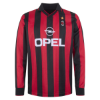 AC Milan Retro Voetbalshirt 1995-1996 (Lange Mouwen)