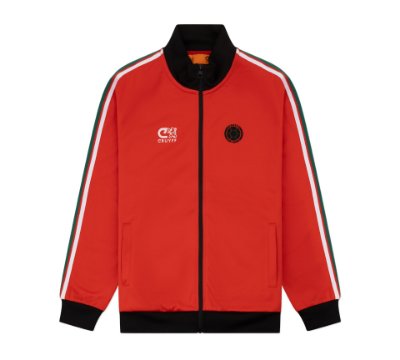 Cruyff - Marokko Retro Trainingsjack - Rood