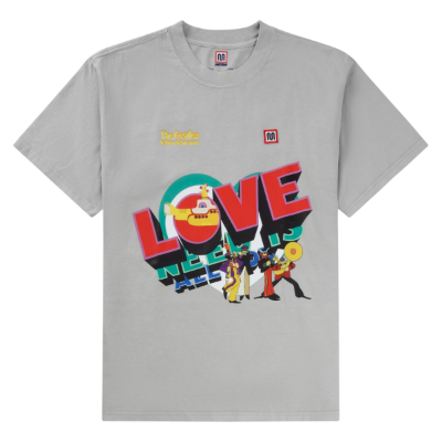 Meyba x The Beatles All You Need Is Love T-Shirt - Grijs