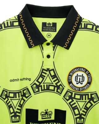 Weekend Offender – Mexico Azteca Voetbalshirt 1986 – Lime