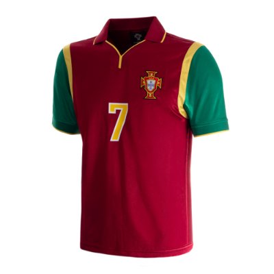 Portugal Retro Voetbalshirt 1998