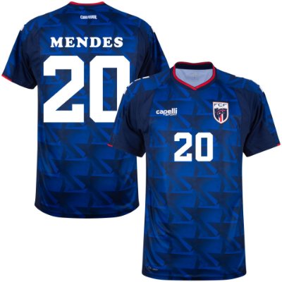 Capelli - Kaapverdië Shirt Thuis 2026-2027 + Mendes 20