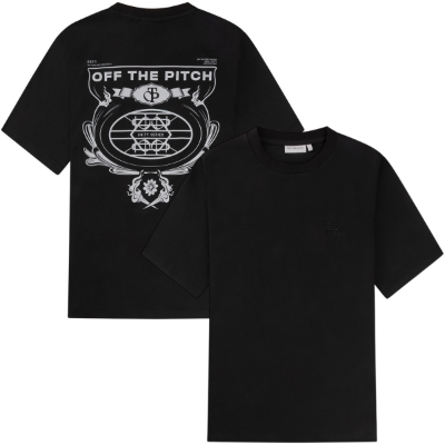 Off The Pitch - Unity Regular Fit T-Shirt - Zwart