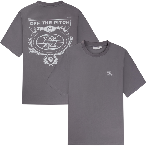 Off The Pitch - Unity Regular Fit T-Shirt - Grijs