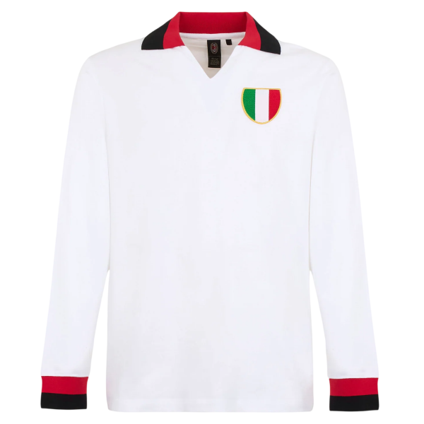 AC Milan Retro Voetbalshirt Europa Cup I Finale 1963