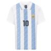 Score Draw - Argentina Retro Football Shirt World Cup 1994 + Maradona 10