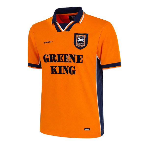 Ipswich Town FC Retro Voetbalshirt 1998-2000