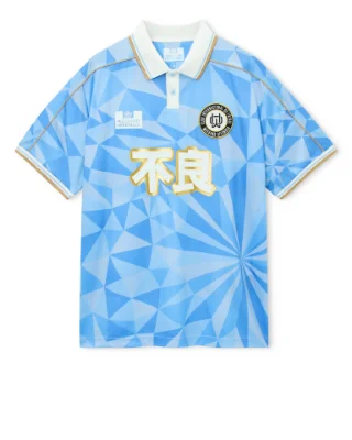 Weekend Offender - Laponia Voetbalshirt - Lichtblauw