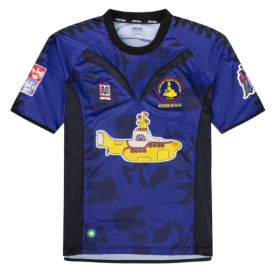 Meyba x The Beatles Yellow Submarine Voetbalshirt - Blauw