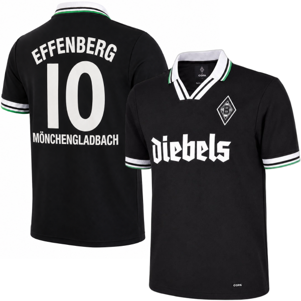 COPA Football - Borussia Monchengladbach Retro Football Shirt Away 1996-1997 + Effenberg 10
