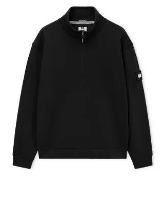 Weekend Offender - Kraviz Quarter Zip Sweater - Zwart