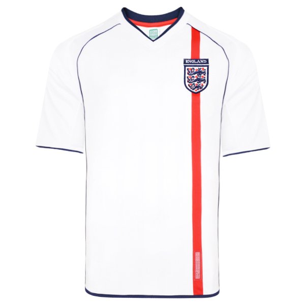 Score Draw - England Retro Football Shirt World Cup 2002