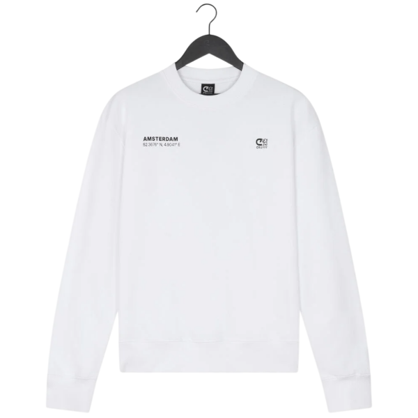Cruyff - Amsterdam City Pack Crewneck Sweater - Wit